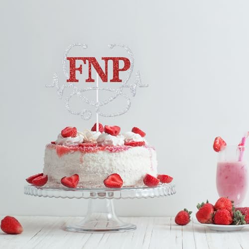 Congrats Grad Cake Topper for Nursing School | Future Nurse Decoration