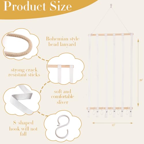 YOcity Hair Bow Organizer for Girls - Wall Hanging Storage