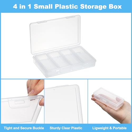 OwnMy 4-in-1 Travel Cotton Swab Holder & Organizer Case