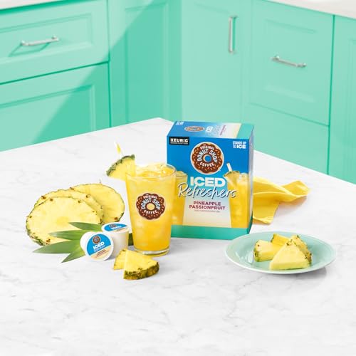 The Original Donut Shop Iced Refreshers, Pineapple Passionfruit, 20 K-Cup Pods