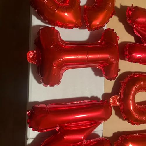 Christmas Baby Shower Balloon Banner with Santa Baby Foil Letters - Red
