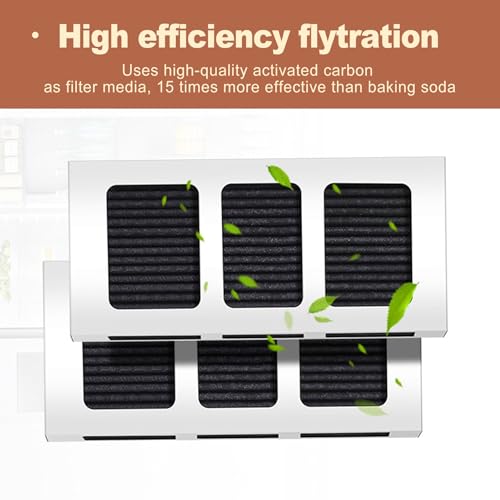 6-Pack Refrigerator Air Filter Replacement for Electrolux & Frigidaire