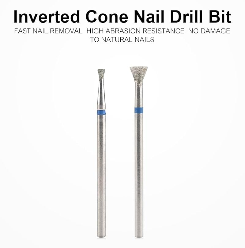 Rolabling Inverted Cone Tungsten Steel Nail Drill Bit 4.7x3mm