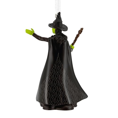 Hallmark Wicked Elphaba Christmas Ornament - Movie Gift, Green Skinned Witch