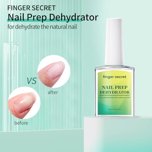 AOBOO Nail Prep Dehydrator 18ml for Natural Nails & Acrylic Gel Polish