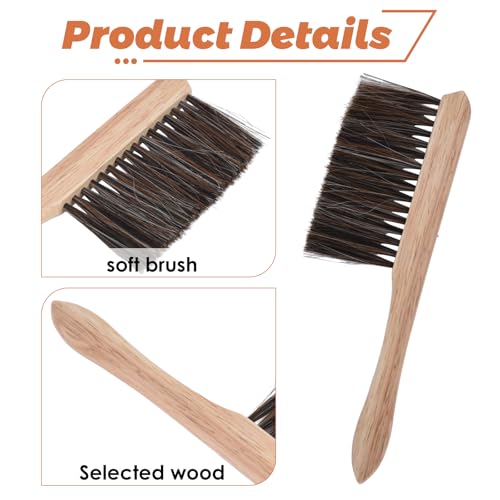 YiePhiot 2 Pack Mini Dusting & Drafting Brushes for Cleaning & Art Projects