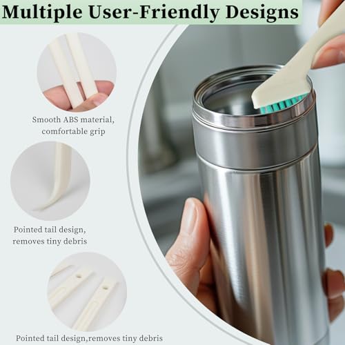 8-Piece Mini Cleaning Brush Set for Tight Spaces