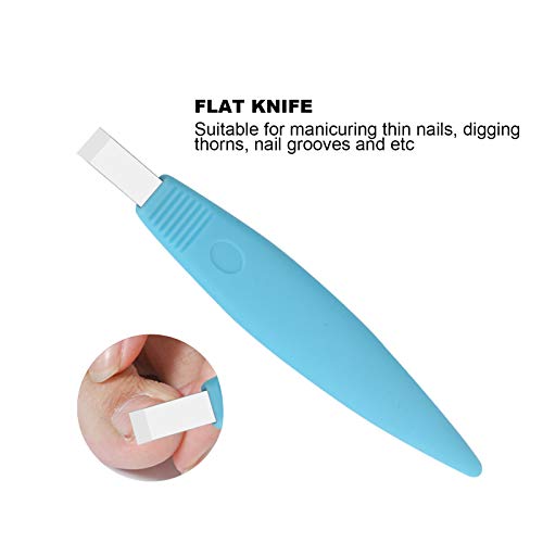 ZJchao 3-Piece Stainless Steel Pedicure Knife Set for Feet and Calluses