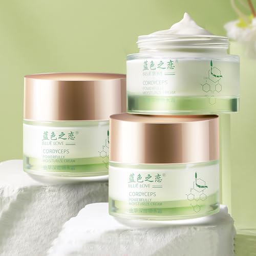 BLUE LOVE Cordyceps Intensive Hydrating Facial Cream & Moisturizer