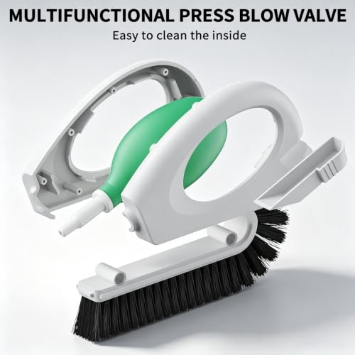 Allinside 2-in-1 Window Track Cleaner Brush for Sills