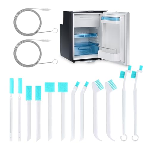 14-Piece Ice Machine Cleaning Brush Kit with 55-Inch Drain Pipe Cleaners