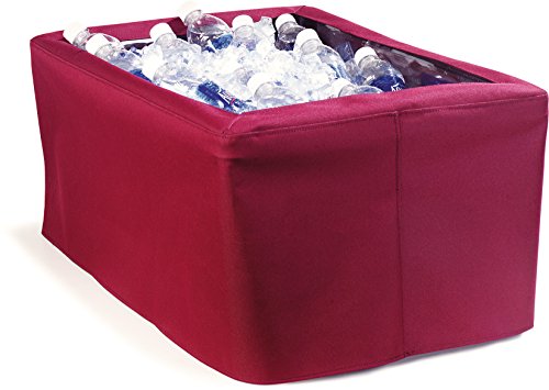Carlisle FoodService Products Storplus Food Storage Container with Stackable Design for Catering, Buffets, Restaurants, Polycarbonate (Pc), 12.5 Gallons, Clear