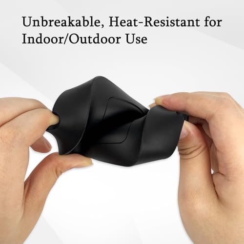 3.54 Inch Silicone Windproof Outdoor Indoor Ashtray - Durable Ash Holder & Organizer