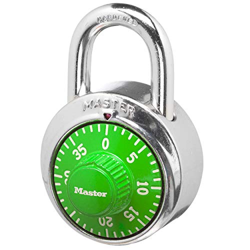 Master Lock 1505D Combination Padlock for School and Gym Lockers (Color Varies)