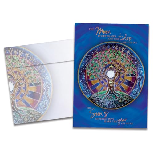 Eco-Friendly Winter Solstice Greeting Cards - Set of 10