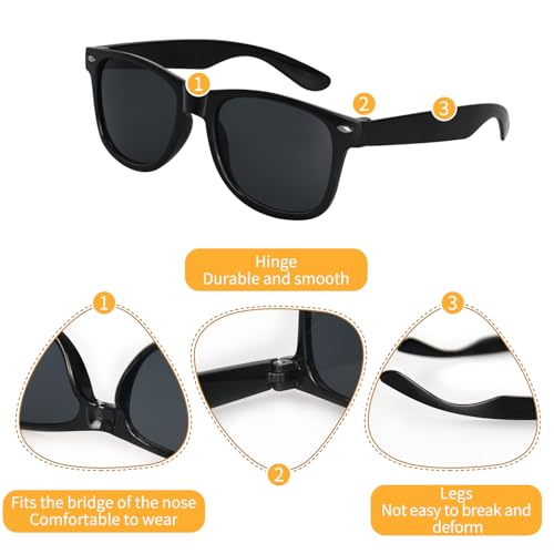 3/6/12/24pcs Kids Sunglasses Set, Toddler Sunglasses, for Outdoor