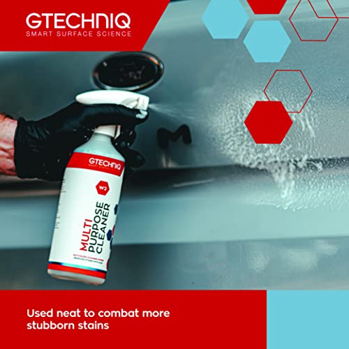 Gtechniq W2 Multi-Purpose Car Cleaner - 3.38 fl oz, Tough Stain Remover