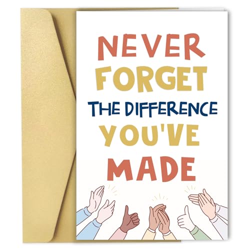 Funny Retirement Card for Coworker & Friend - Humorous Leaving Card with Envelope
