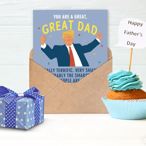 FANCYLUCKY Father's Day Card - Happy Card543 for Dad from Kids