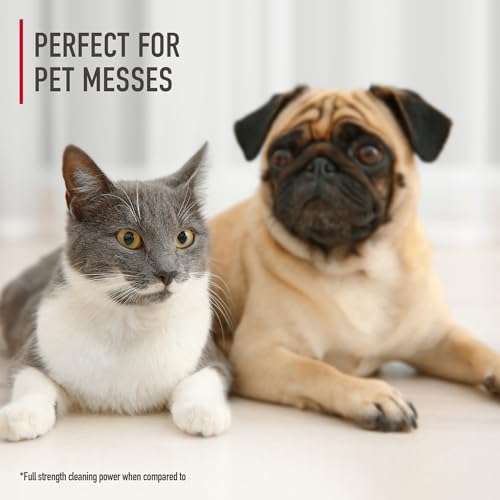 Hoover Pet Portable Spot Cleaner Solution, 64 oz., Tropical Breeze Scent, Upholstery and Carpet Shampoo Solution, Eliminates Pet Messes and Odors, Designed for Hoover CleanSlate Spot Cleaner