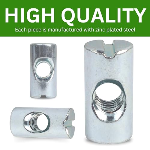 IKEA Replacement Cross Dowel Barrel Nut Sleeve - Pack of 8
