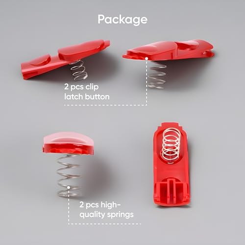 Replacement Clip Locking Buttons for Dyson V10 V11 V8 V7 V15 - 2-Pack