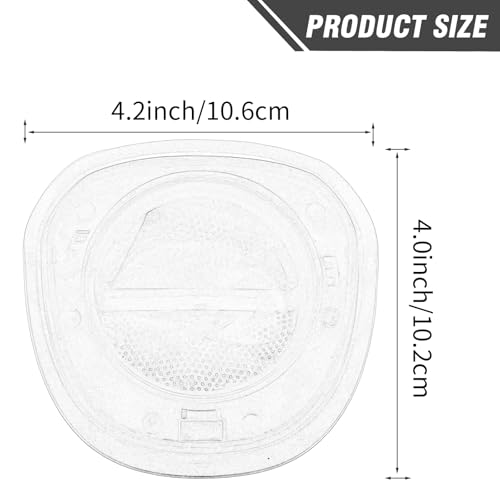 EATAKWARD Replacement Filters for Black and Decker Handheld Vacuum - Pack of 4