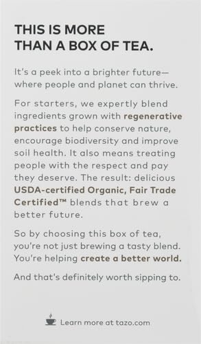 Tazo Awake English Breakfast Tea Bags - Organic Black Tea, 16 Count, Pack of 2