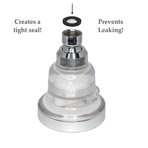 Shower Head Gasket - Universal Rubber Washer for Leak Prevention (3 Pack)