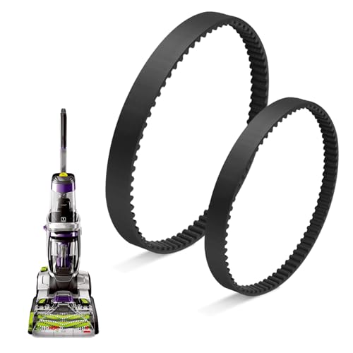 KeeTidy Replacement Belt Set for Bissell ProHeat 2X Revolution (1611129 & 1611130)