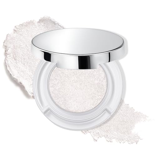 Jutqut Shimmer Eyeshadow Powder Long-Lasting Metallic Sparkle Eyeshadow 01
