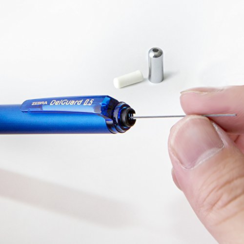 Zebra Del Guard Mechanical Pencil, 0.7mm, Bright Blue Body