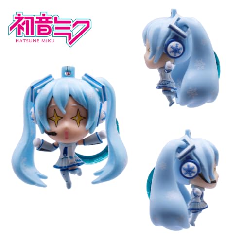 Hatsune Miku Backpack Hanger Keychain - Collectible PVC Figure