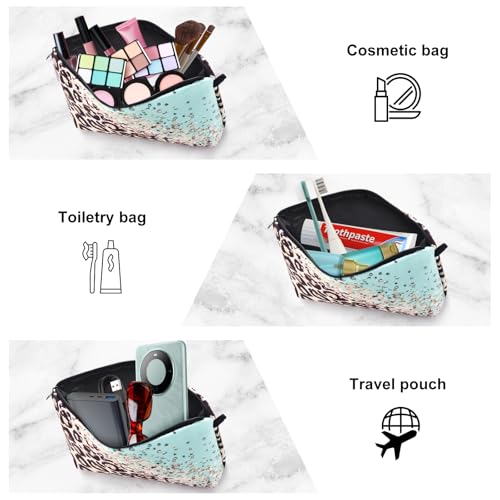 Small Makeup Bag Mini Cosmetic Pouch Cute Travel Toiletry Organizer