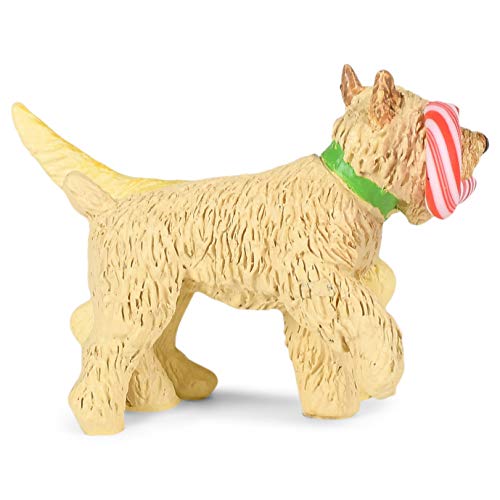 Department 56 Village Collection Accessories Peppermint Pups Figurine, 1.375 Inch, Multicolor