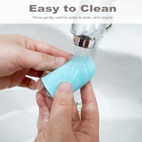 BLHLA 9 Pack Silicone Bottle Covers Leak Proof Travel Toiletries