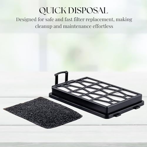 OVENTE HEPA Filter Replacement for ST1600B Vacuum Cleaner