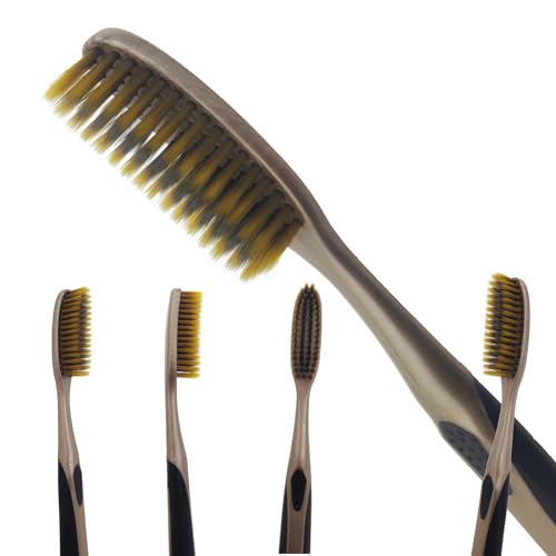 CMHX Huge Head Toothbrush with Soft Dupont Bristles for Deep Cleaning