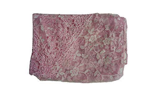 Matissa Lace Tassel Baby Swaddle Wrap - Newborn Photography Prop - Baby Pink