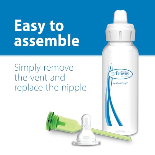 Dr. Brown's Options+ Narrow Sippy Spouts, 4-Pack - Soft Silicone 6m+