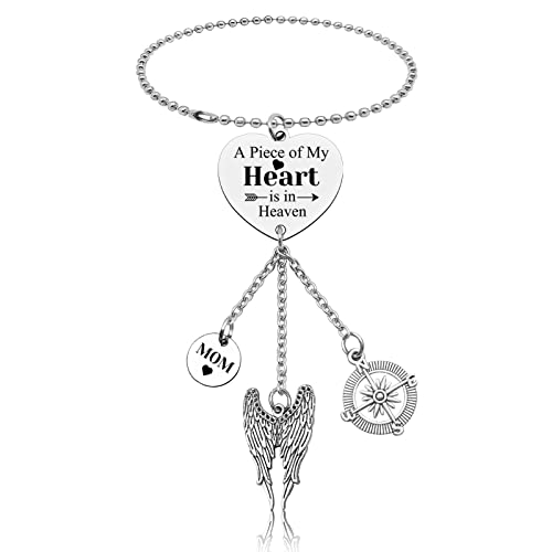 Mom Memorial Car Hanging Ornament | Sympathy Gift for Loss of Mother
