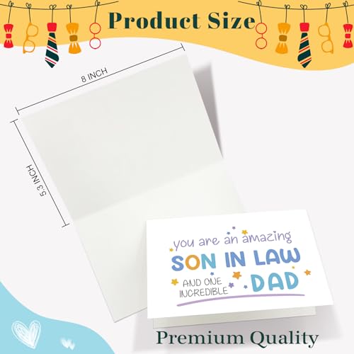 Funny Birthday Card for Son-in-Law - Hilarious Greeting Card