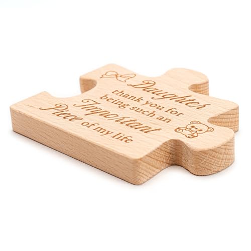 Engraved Wooden Daughter Puzzle Gift – Heartfelt Keepsake