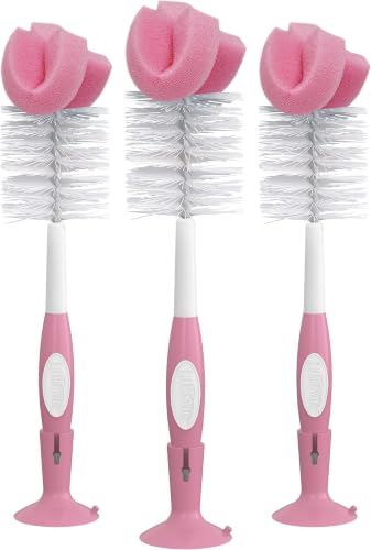 Dr. Brown's Baby Bottle Cleaning Brush Set with Nipple Cleaner - 18-Pack