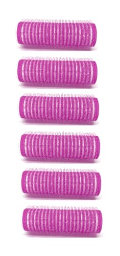 Small Self-Grip Hair Rollers 20mm 6-Pack for Bangs and Curls