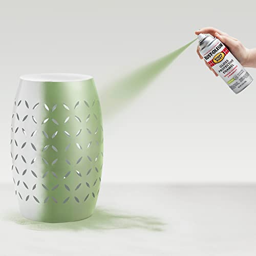 Rust-Oleum Stops Rust Protective Enamel Spray Paint, Gloss Laurel Green, 12 oz