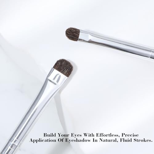Xinjoduz 4-Piece Mini Eyeliner Smudge & Eyeshadow Brush Set