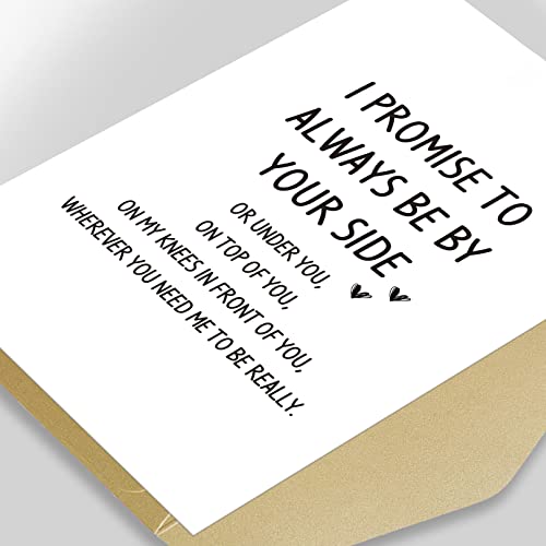 Funny Naughty Anniversary Card for Husband or Boyfriend