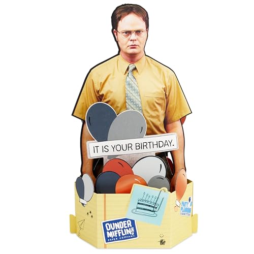 Hallmark The Office Dwight Schrute 3D Pop-Up Birthday Card
