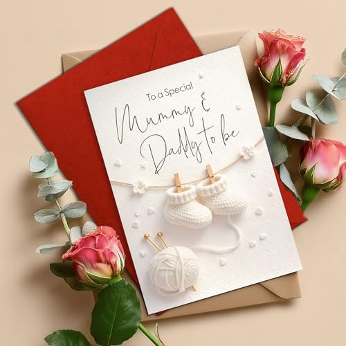 Funny New Baby Greeting Card for Expecting Parents - Pregnancy Announcement